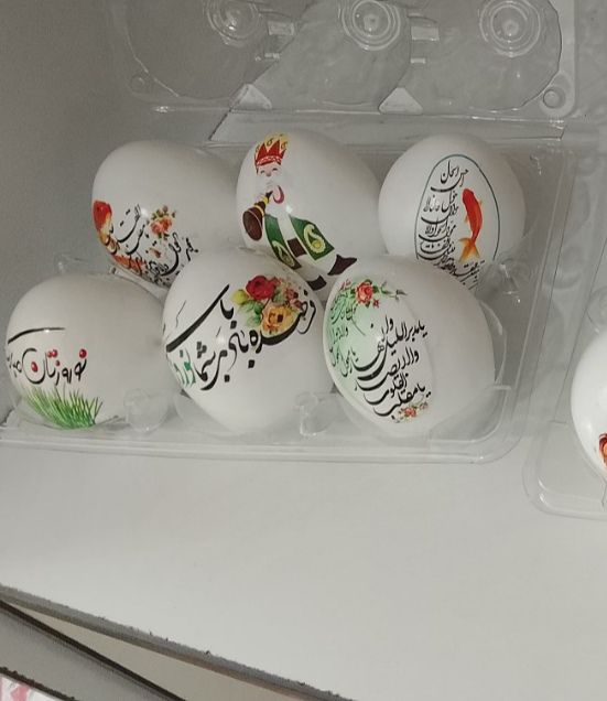 تخم مرغ گچی سال نو